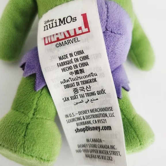 Disney Nuimos Marvel Hulk Plush - Picture 8 of 9